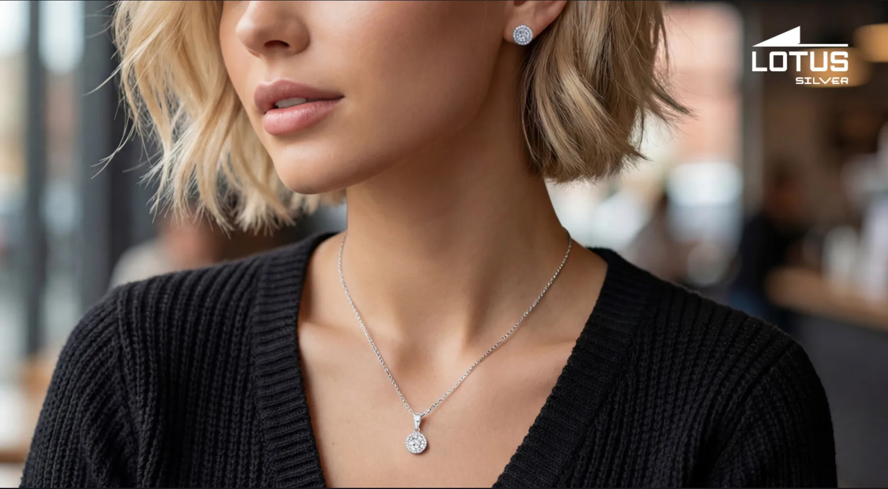 Colgante Lotus Silver